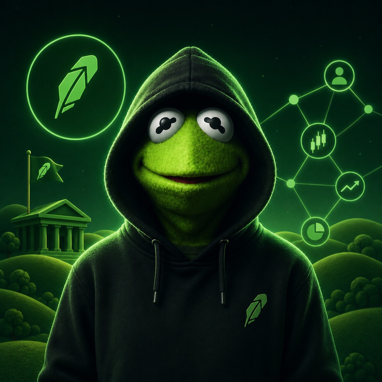 Kermit the Frog - Hooded Legend